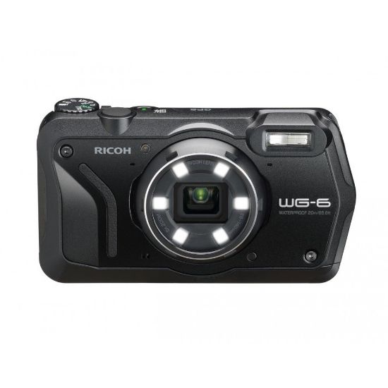 Ricoh WG-6 Siyah Outdoor Kompakt Fotoğraf Makinası resmi