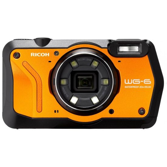 Ricoh WG-6 Turuncu Outdoor Kompakt Fotoğraf Makinası resmi