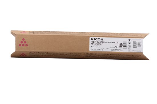 Ricoh MP C2551 Magenta Kırmızı Orjinal Fotokopi Toneri MP C2030/2050/2051/2530/2550 9.500 Sayfa resmi