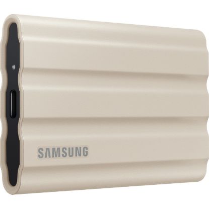 Samsung 1TB T7 Shield USB 3.2 Bej (Okuma 1050MB / Yazma 1000MB) MU-PE1T0K/WW Harici SSD resmi