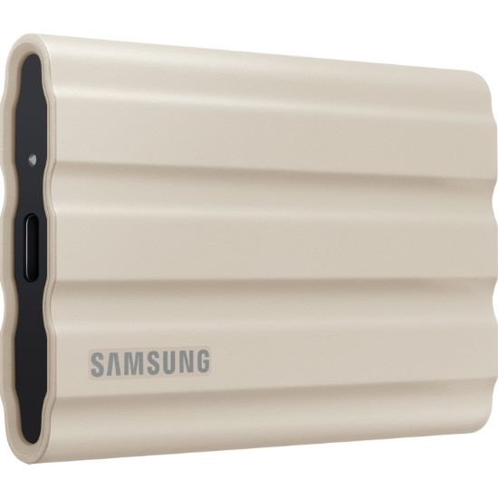 Samsung 1TB T7 Shield USB 3.2 Bej (Okuma 1050MB / Yazma 1000MB) MU-PE1T0K/WW Harici SSD resmi