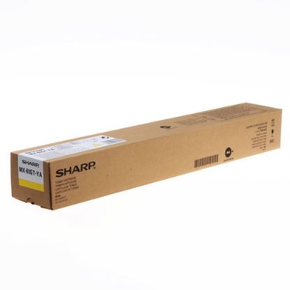 SHARP MX-61GTYA Yellow Sarı Orjinal Fotokopi Toneri MX-2630/2651/3050/3550/3070 24.000 Sayfa resmi
