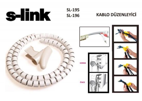 S-link SL-195 22mm 20mt Kablo Toplayıcı resmi