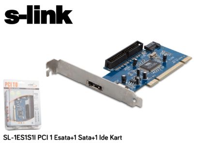 S-link SL-1ES1S1 1Esata+1sata+1ıde Pcı Kart resmi