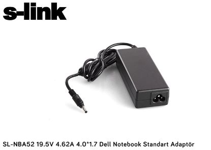 S-link SL-NBA52 19.5v 4.62a 4.0-1.7 Notebook Adaptörü resmi