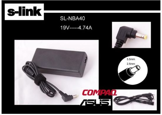 S-link sl-nba40 19v 4.74a 5.5*2.5 Notebook Adaptörü resmi