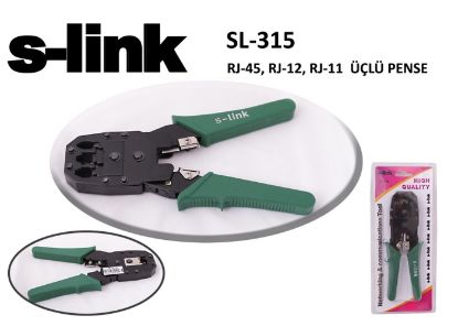 S-link SL-315 RJ-45/RJ-12/RJ-11 Üçlü Pense resmi