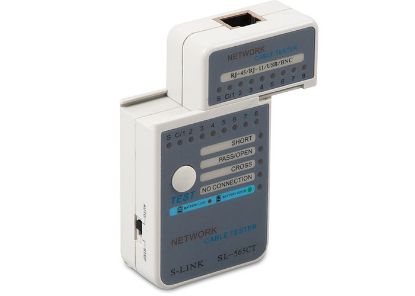 S-Link SL-565CT RJ45 Ağ Kablosu Test Cihazı resmi