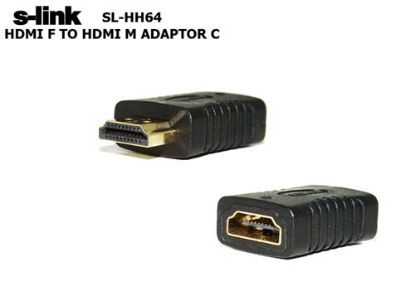 S-link SL-HH64 Hdmı Erkek To Hdmı Dişi Çevirici resmi