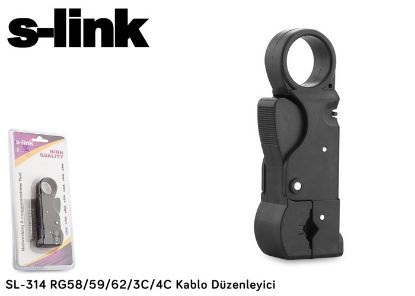 S-link SL-314 RG58/59/62/3C/4C Kablo Ucu Soyucu resmi
