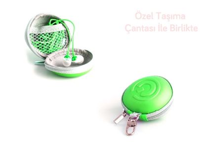 Snopy SN-709 Yeşil Kulak İçi Koruma Çantalı Lüks Cep Telefonları İçin resmi