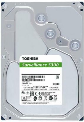 Toshiba 6TB HDWT860UZSVA 3.5 S300 5400RPM 256MB SATA3 Güvenlik 7/24 Harddisk resmi