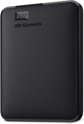 Wd 5TB Elements Portable External Hard Drive, USB 3.0 - WDBU6Y0050BBK-WESN Harici Harddisk resmi