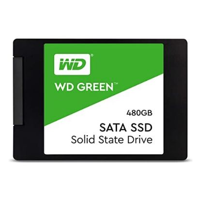 Wd 480GB Green WDS480G3G0A 545/465 3D Nand 25" Sata SSD Harddisk resmi