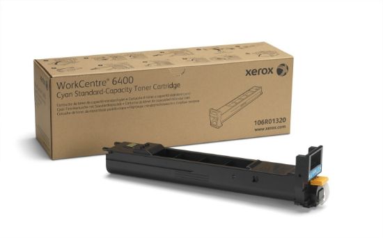Xerox 106R01320 WorkCentre 6400 Standart Kapasite Cyan Mavi Toner 8.000 Sayfa resmi
