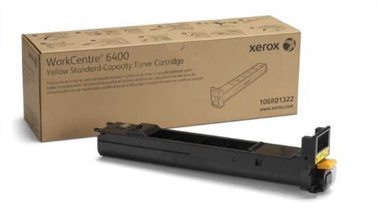 Xerox 106R01322 WorkCentre 6400 Standart Kapasite Yellow Sarı Toner 8.000 Sayfa resmi