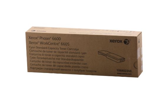 Xerox 106R02249 Phaser 6600/6605 Standart Kapasite Cyan Mavi Toner  resmi