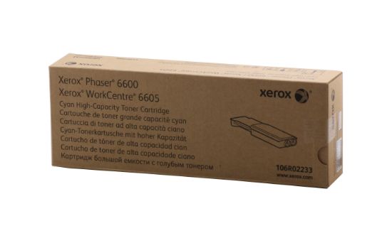 Xerox 106R02233 Phaser 6600/6605 Yüksek Kapasite Cyan Mavi Toner  resmi