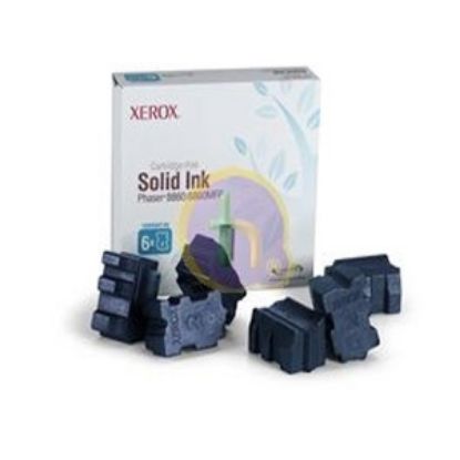 Xerox 108R00817 Phaser 8860/8860MFP Genuine Solid Ink Cyan Mavi 6 Sticks resmi