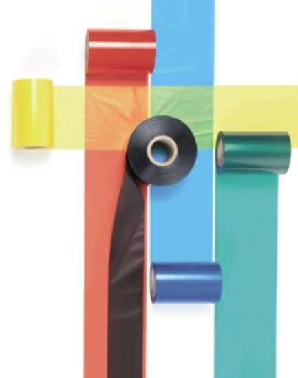 Zebra 800015-101 Siyah Ribbon P310/330İ/P430/430i Tek Yüze 1000 Siyah Baskı resmi