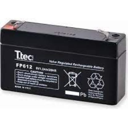 Ttec 6V 1.3AH Bakımsız Kuru Akü resmi