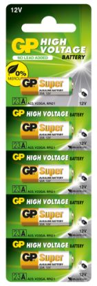 GP GP23A-C5 23A 12V Alkalin Spesifik 5'li Paket Pil Kumanda  resmi