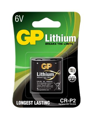 GP CRP2 6V Lityum Fotoğraf Makinesi Pili resmi