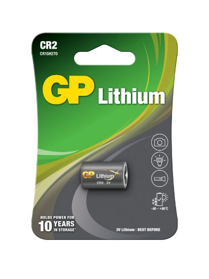 GP GPCR2-U1 CR2 3V Lityum Pil Fotoğraf Makinesi Pili Tekli Paket resmi