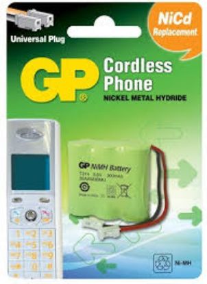 GP T314 3.6V 300 mAh 3'lü Telsiz Telefon Pili GP30AAAM3BMU resmi