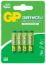 GP Greencel R03 AAA Boy İnce Çinko Kalem Pil 4'lü Paket GP24G-U4 resmi