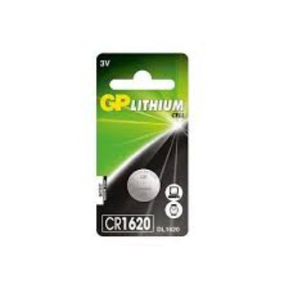 Gp CR1620-U1 3V Lityum Düğme Pil Tekli Paket resmi