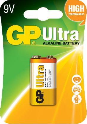 GP G-Tech 9V Ultra Alkalin Pil Tekli Paket GP1604AU resmi