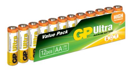 Gp LR6 AA Boy Ultra Alkalin Kalem Pil 12'li Paket GP15AU-VS12 resmi