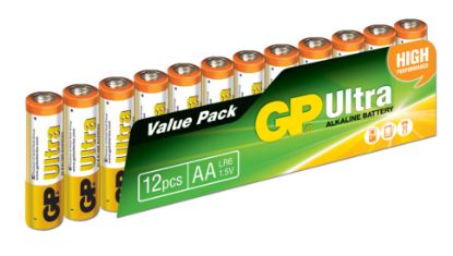 GP G-Tech LR6 AA Boy Ultra Alkalin Kalem Pil 12'li Paket GP15AU-VS12 resmi