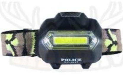 Polıce PC-1917 Kafa Lambası ( 3 Adet Kalem Pille Çalışır ) resmi