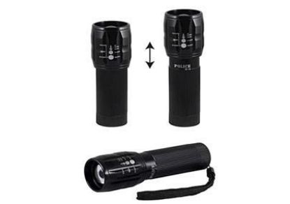 Polıce PC-14 El Feneri Tekli ( 3 Tane İnce Kalem Pille Çalışır) resmi