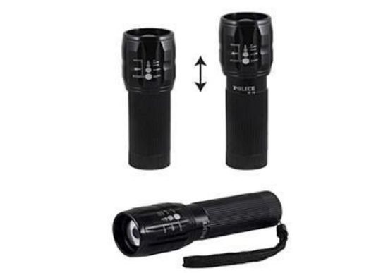 Polıce PC-14 El Feneri Tekli ( 3 Tane İnce Kalem Pille Çalışır) resmi