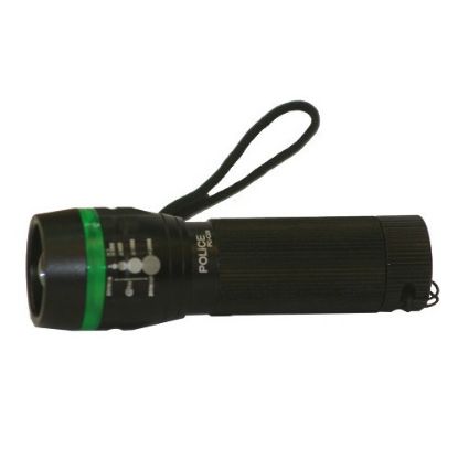 Polıce PC-30 Cree Led+zoom El Feneri ( 3 Tane İnce Kalem Pille Çalışır) resmi