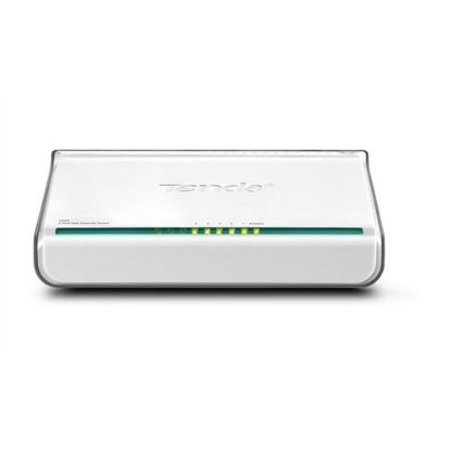 Tenda S105 5 Port 10/100 Mbps Switch Plastik Kasa resmi