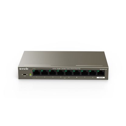 Tenda TEG1109P 9 Port 8 Port Poe+ 10/100/1000 Switch + 1 Port Uplink resmi