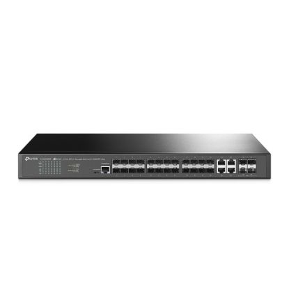 Omada Tp-Link TL-SG3428XF 20 Port SFP 4 Port 10/100/1000 Mbps 4 Port 10GE SFP+  L2 Yönetilebilir Switch resmi