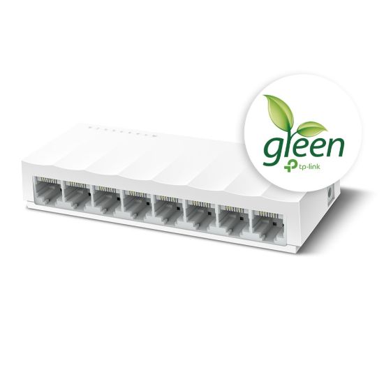 Tp-Link LS1008 8 Port 10/100 Mbps Switch Plastik Kasa resmi