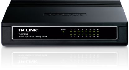 Tp-Link TL-SF1016D 16 Port 10/100 Mbps Switch Plastik Kasa resmi