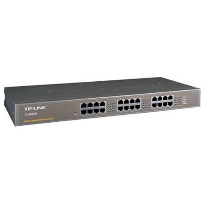 Tp-Link TL-SG1024D 24 Port 10/100/1000 Mbps Switch Çelik Kasa Rack Mount resmi