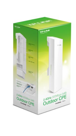 Tp-Link CPE210 Outdoor 300 Mbps 9dBi Dış Mekan Access Point resmi