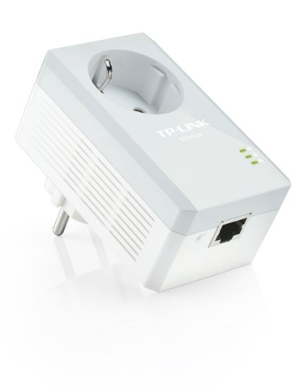 Tp-Link TL-PA4010PKIT 600 Mbps Priz Soketli Powerline Adaptör resmi