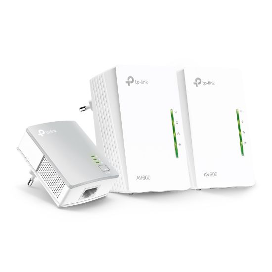Tp-Link TL-WPA4220T KIT 300 Mbps 3lü Kit Powerline Adaptör resmi