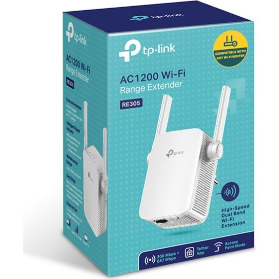 Tp-Link RE305 867 Mbps Wifi Range Extender/Menzil Genişletici AC1200  resmi