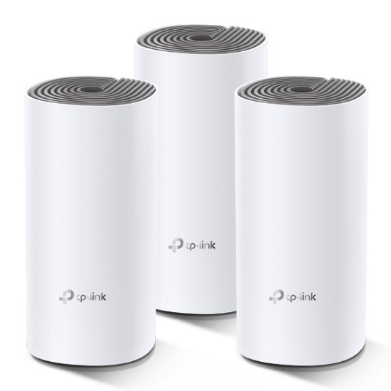 Tp-Link DECO E4 3Lü Paket AC1200 Tüm Evi Kapsayan Mesh Wifi Sistemi resmi