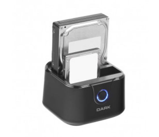 Dark DK-AC-DSD24C Çift 3.5"/2.5" USB3.0 SATA Klon Destekli Disk İstasyonu resmi